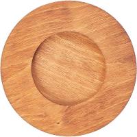 Подставка д/котелка 4010239;дерево;D=175,H=20мм;коричнев.