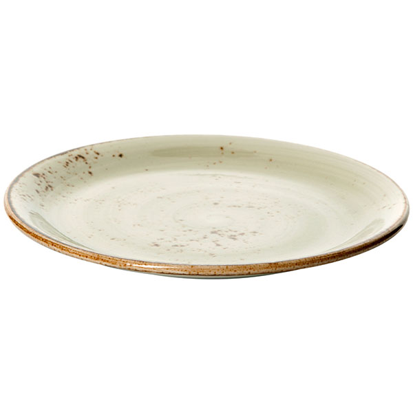 Тарелка «Крафт Грин» мелкая;фарфор;D=20,H=2см;зелен.