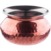 Блюдо для подачи «Проотель»;сталь нерж.,медь;0,75л;D=118/150,H=82мм