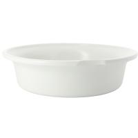 Вставка д/утятницы д/водян.бани;керамика;1,5л;D=265,H=65мм;белый