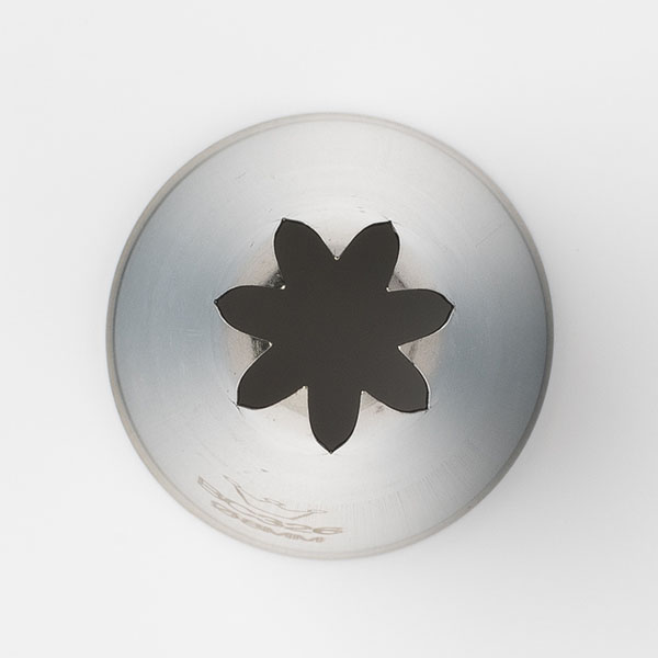 Насадка кондитерская «Закрытая звезда»[5шт];сталь нерж.;D=30/8,H=45мм