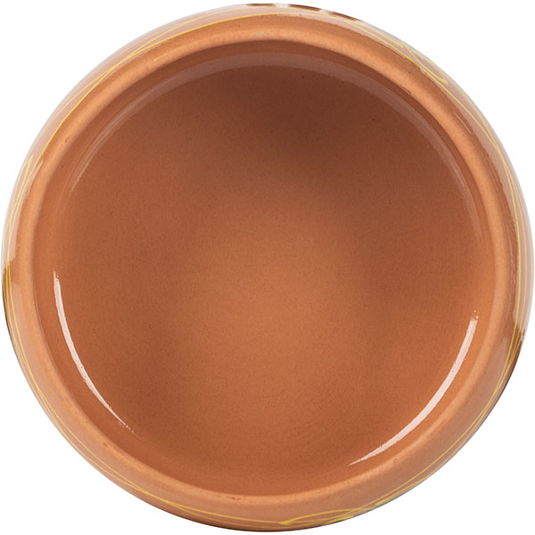 Горшок для запекания в ассортименте;керамика;0,9л;D=170,H=65мм;коричнев.