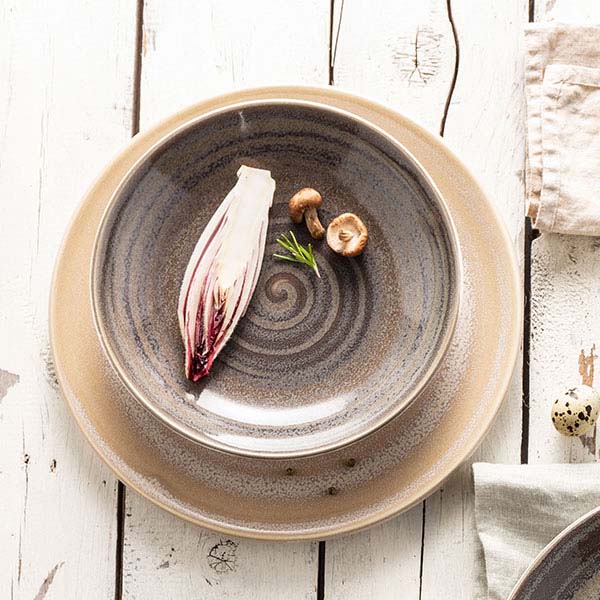 Тарелка «Революшн Сэндстоун» мелкая;фарфор;D=28,H=2см;бежев.