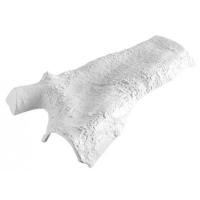 Блюдо сервировочное «Арбре»;фарфор;,L=35,B=20см;белый,матовый