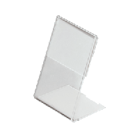 Ценникодержатель;пластик;,H=8,L=6,B=4см;прозр.