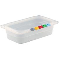 Гастроемкость (1/4) без крышки;полипроп.;1,7л;,H=65,L=265,B=162мм;прозр.