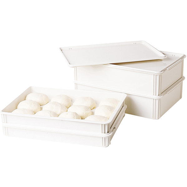 Контейнер для хранения теста;поликарбонат;,H=76,L=660,B=460мм;белый