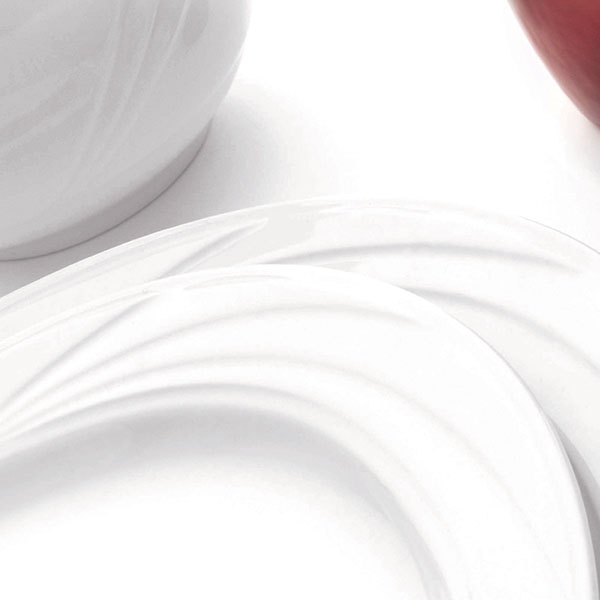 Тарелка «Аркадия» мелкая;фарфор;D=165,H=15мм;белый