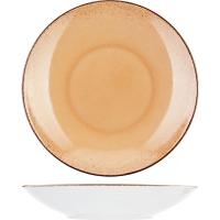Тарелка глубокая «Опшенс Нэйчерал Сэнд»;фарфор;1л;D=239,H=45мм;песочн.
