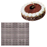 Бордюр для торта «Венецианский»;силикон;,B=4см