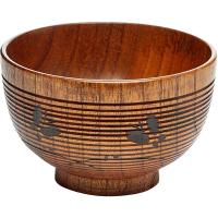 Мисосупница;дерево;450мл;D=125,H=80мм;коричнев.