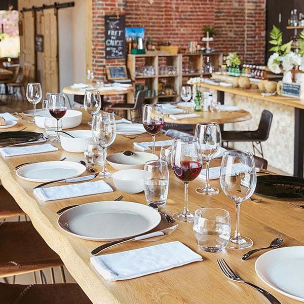 Тарелка «Эволюшнс Уайт» мелкая;стекло;D=25см;белый