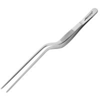 Пинцет для кухни изогнутый;сталь нерж.;,L=20см
