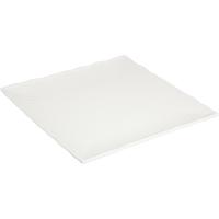 Тарелка «Онирос» квадратная;фарфор;,L=14,B=14см;белый