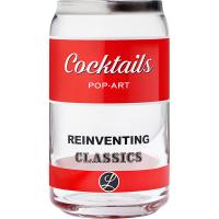 Стакан для коктейлей банка (ручная мойка);стекло;473мл;D=77,H=133мм;прозр.