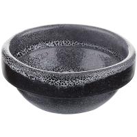 Соусник «Млечный путь»;фарфор;30мл;D=60,H=25мм;черный,серый