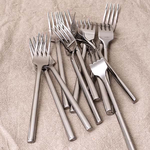 Вилка столовая «Саппоро бэйсик»;сталь нерж.;,L=190,B=25мм;металлич.