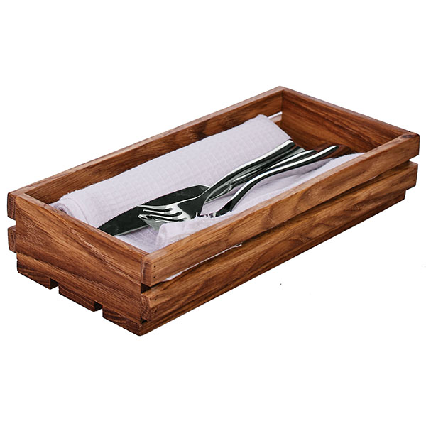 Подставка д/специй;дуб;,H=5,L=25,B=12см;коричнев.