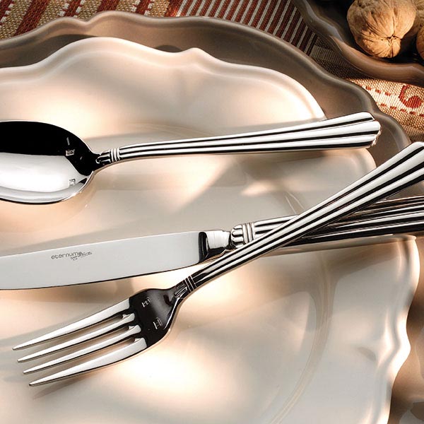 Ложка столовая «Библос»;сталь нерж.;,L=210/75,B=10мм;металлич.