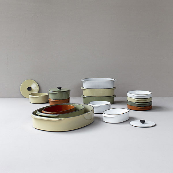 Блюдо для подачи «Карактэр» с ручками;керамика;100мл;D=14,H=3,L=16см;бежев.,коричнев.