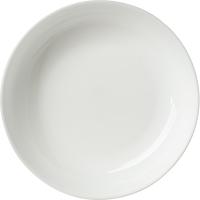 Тарелка глубокая «Эволюшнс Уайт»;стекло;0,6л;D=17,H=4см;белый