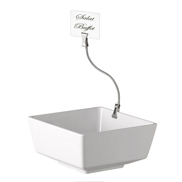 Держатель для карточек;металл;,L=12см