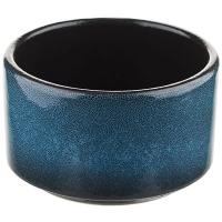 Сахарница б/крышки «Млечный путь голубой»;фарфор;350мл;D=100,H=65мм;голуб.,черный