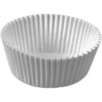 Тарталетки[1000шт];бум. пергам.;D=35/50,H=20мм;белый