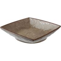 Салатник «Кунстверк» квадратный;керамика;0,55л;,H=40,L=225,B=225мм;зелен.