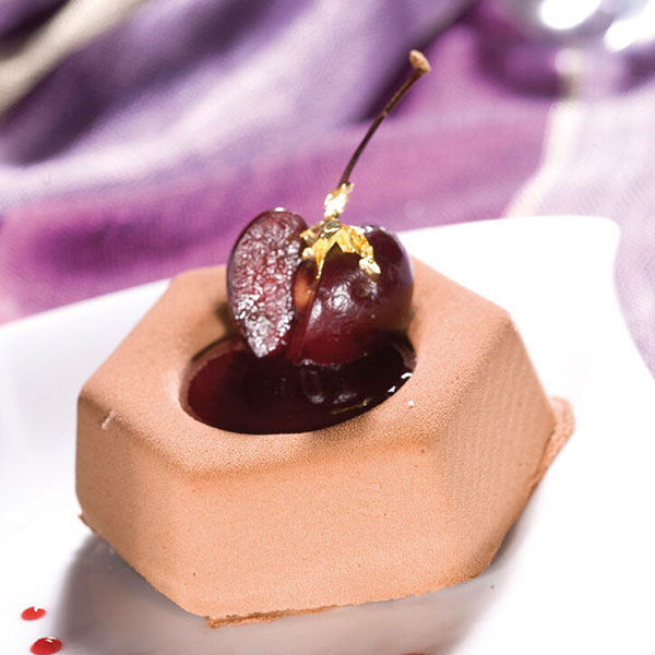 Форма кондитерская «Шестиугольник»[20шт];силикон,стеклопласт.;D=80,H=25,L=600,B=400мм