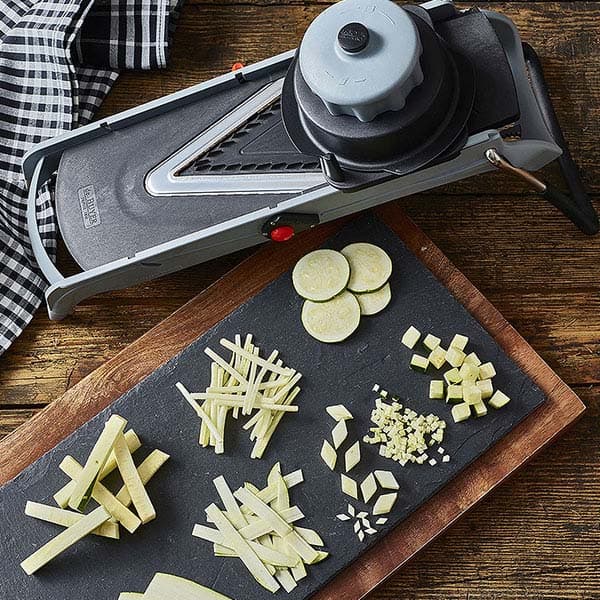 Мандолина (4, 10 мм);сталь нерж.;,L=44,B=18,5см