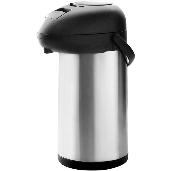 Термос «Санекс»;сталь нерж.,пластик;5л;,H=42,L=23,5,B=15,5см;серебрист.,черный