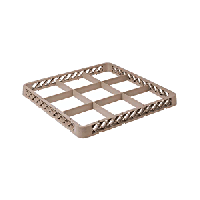 Кассета дополнит.(9ячеек) 15.5*15.5;полипроп.;,H=45,L=500,B=500мм;бежев.