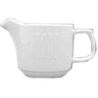 Молочник «Нестор»;фарфор;350мл;D=86,H=80,L=150мм;белый