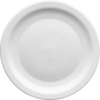 Тарелка «Перформа» мелкая;стекло;D=235,H=23мм;белый