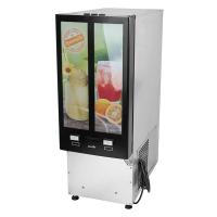 Диспенсер для холодных напитков «Juice S 12»;сталь нерж.;,H=82,L=29,6,B=59,4см;280вт;серый,черный