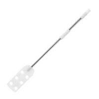 Веселка кухонная;полиэтилен,сталь нерж.;,L=120,B=10см;белый,металлич.