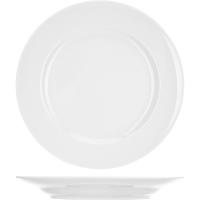 Тарелка «Идиллия» мелкая;фарфор;D=24,H=3см;белый