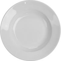 Тарелка глубокая «Кунстверк»;фарфор;200мл;D=20,H=2см;белый