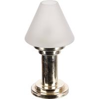 Светильник «Делия»;сталь,стекло;D=12,4,H=24,6см;металлич.,матовый