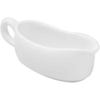 Соусник «Кунстверк»;фарфор;80мл;,H=40,L=125/100,B=48мм;белый