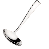 Ложка для соуса «Пэлас»;сталь нерж.;металлич.