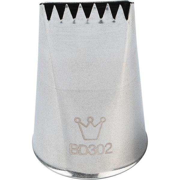 Насадка кондитерская[5шт];сталь нерж.;,L=28мм