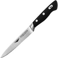 Нож для чистки овощей;сталь,пластик;,L=10,B=2см;черный,металлич.