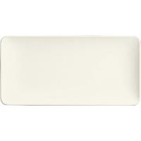 Тарелка «Пьюрити» прямоугольная;фарфор;,H=20,L=178,B=89мм;белый