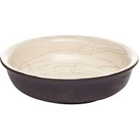 Тарелка глубокая «День и ночь»;керамика;D=16,H=4см;белый,черный