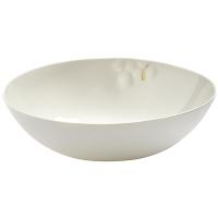 Салатник «Боксис»;фарфор;,H=64,L=234,B=228мм;белый