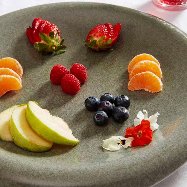 Блюдо сервировочное «Мундо Артико»;фарфор;,L=31см;тем.сер.