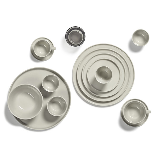 Тарелка «Сена»;кост.фарф.;D=260,H=8мм;песочн.