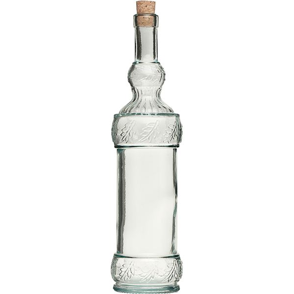 Бутылка с пробкой;стекло;0,75л;прозр.